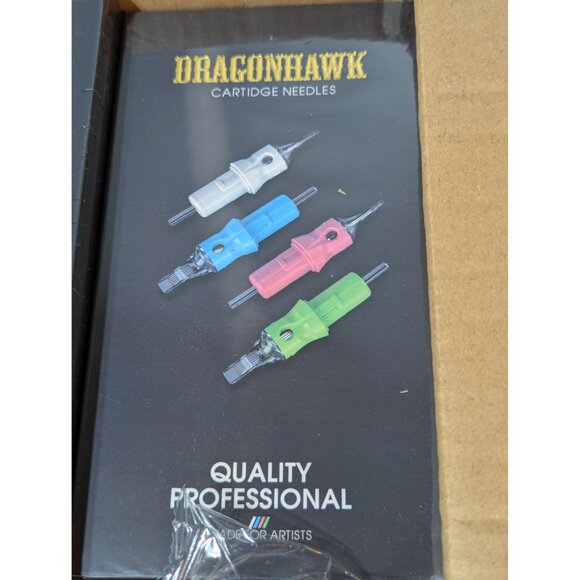 Dragonhawk X7 Wireless Tattoo Pen Kit Rotary Machine 3.5mm Stroke 20Pcs Cartridg - Picture 7 of 9